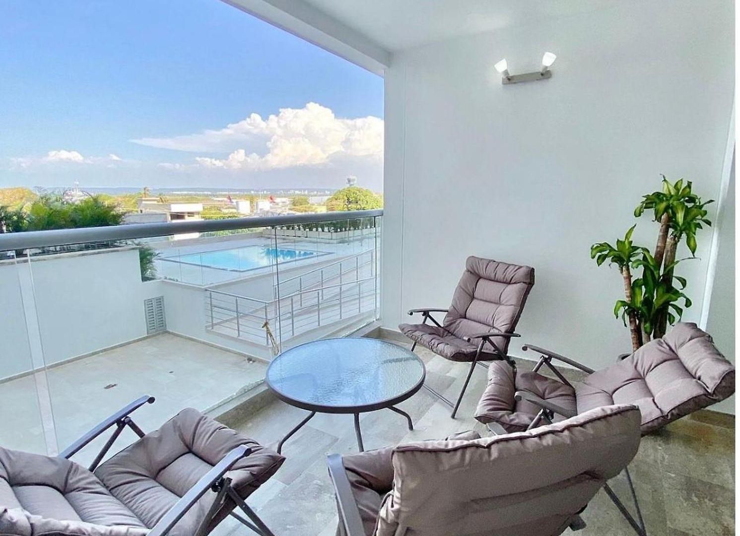 Apartamento Cb544 | Acogedora Vista A La Piscina