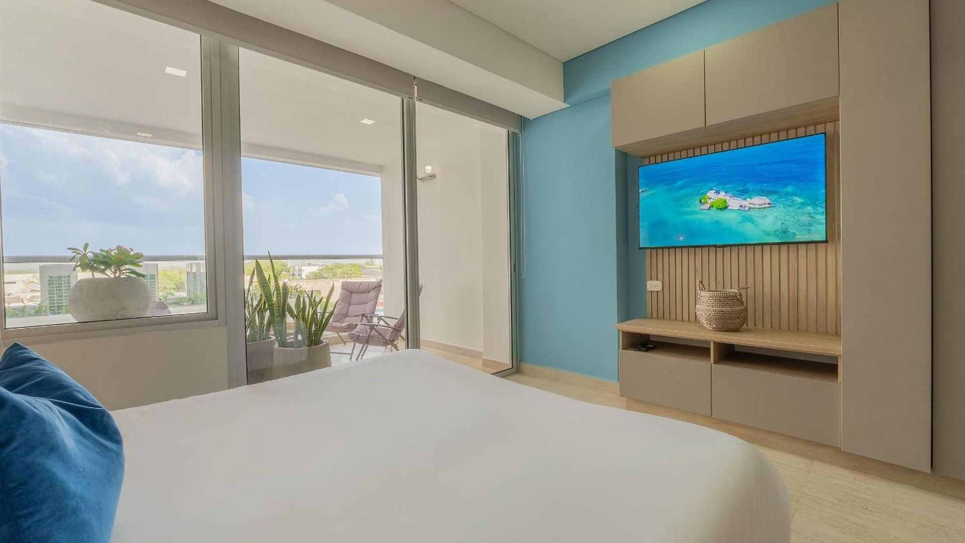 Cb544 | Acogedora Vista A La Piscina Cartagena