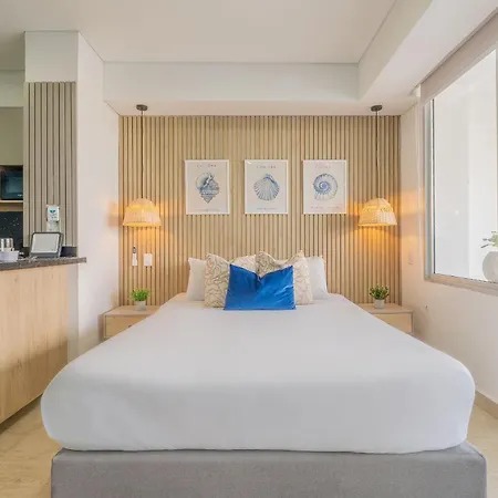 Apartamento Cb544 | Acogedora Vista A La Piscina Cartagena