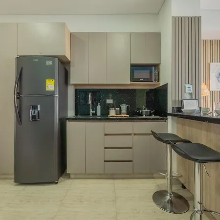 Apartamento Cb544 | Acogedora Vista A La Piscina Cartagena